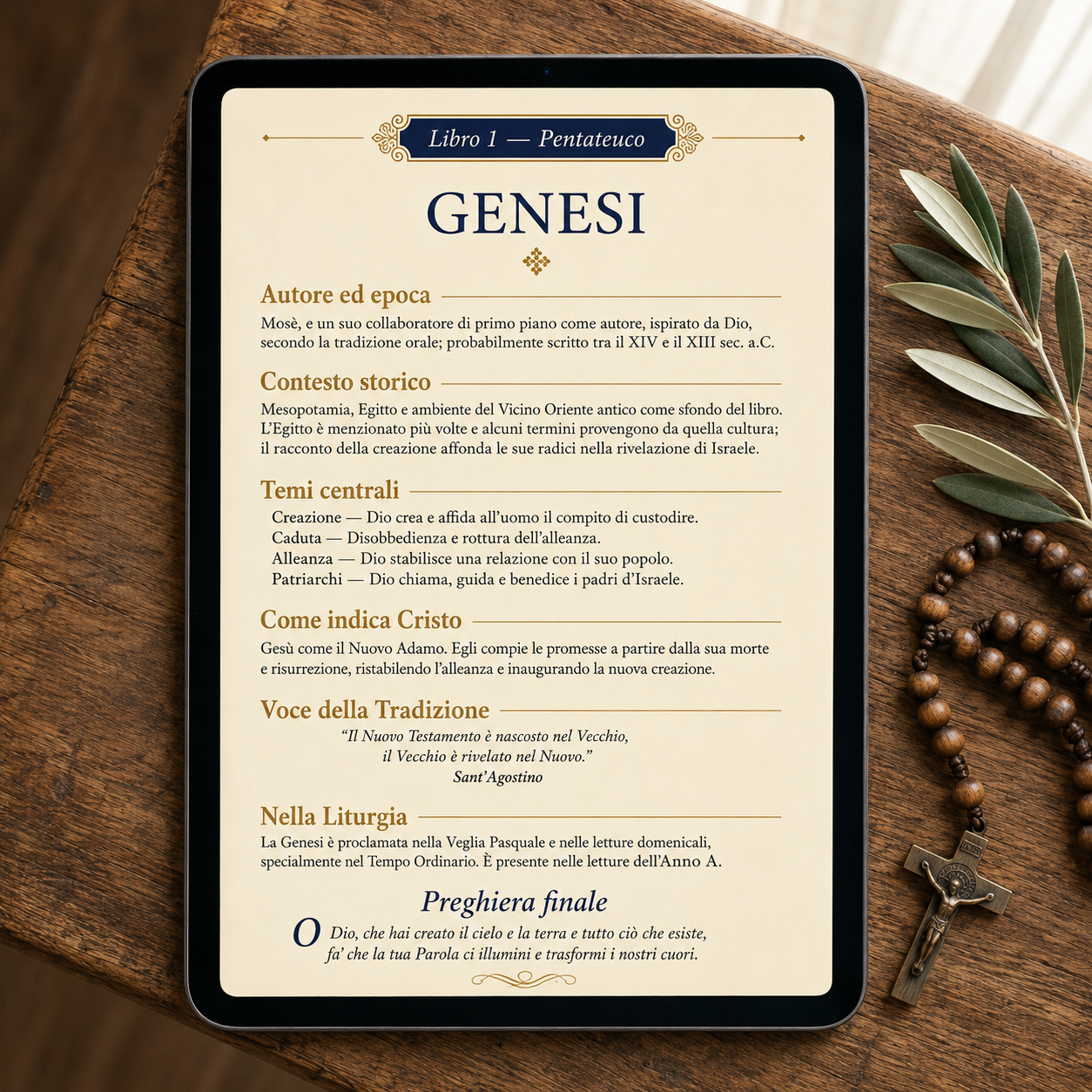 Esempio di pagina interna dell'ebook
